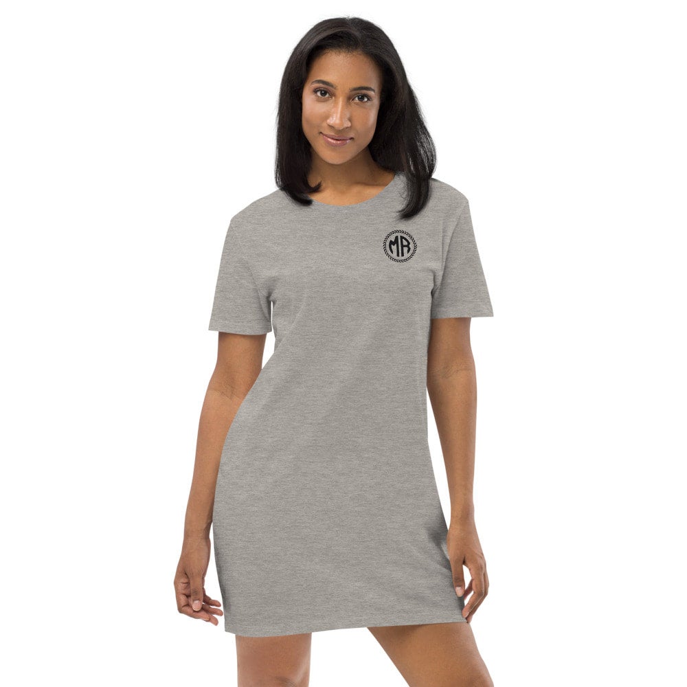Ribbed T-shirt dress - Black - Kids | H&M IN